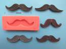 Moustache Silicone Mould #2